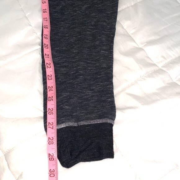 Womens Heathered Black Lounge Set M/M By Felina - Picture 12 of 15